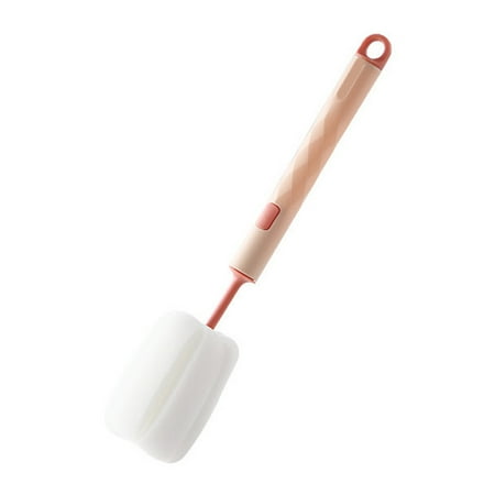 

CHAOMA Sponge Clean Brush Long Handle for Coffee Glasses Pot Milk Cup Mugs Wine Bottle