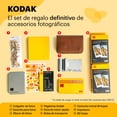 thumbnail image 3 of KODAK Mini 2 Retro 4PASS Impresora de Fotos Portátil (5,3x8,6cm) + Pack de Regalo con 68 Hojas, Blanco, 3 of 5