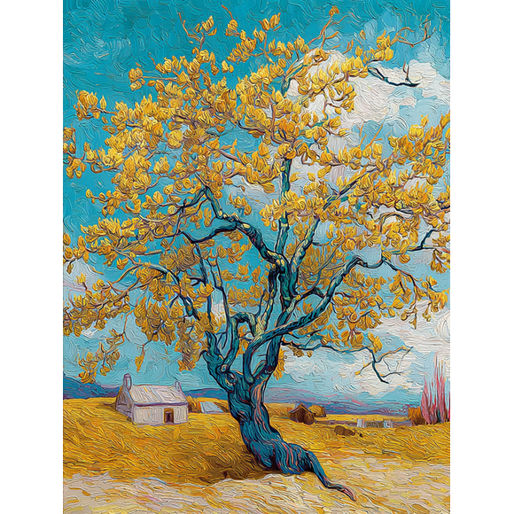 Qisvanset Give To God Religious Canvas Wall Art 15.75x11.81 Inches