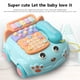 thumbnail image 4 of Children's Multi-function Early Education Telephone Car Story Baby Baby Educational Music Whack-a-mole Simulation Toy, 4 of 6