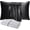 Black, variant on DISANGNI 100% Natural Mulberry Silk Pillow case for Hair and Skin with Hidden Zipper 22 Momme Both Sides Real Silk Pillow Case (1 pc Standard Size 20"x26", Green)