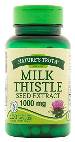Nature's Truth Milk Thistle Seed Extract 1000 mg, 100 Count