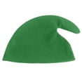 thumbnail image 4 of Christmas Gnome Hats for Men Women Festive Beret Pointy Party Hats Christmas Holiday Dwarf Cosplay Costume Hat Green One Size, 4 of 4