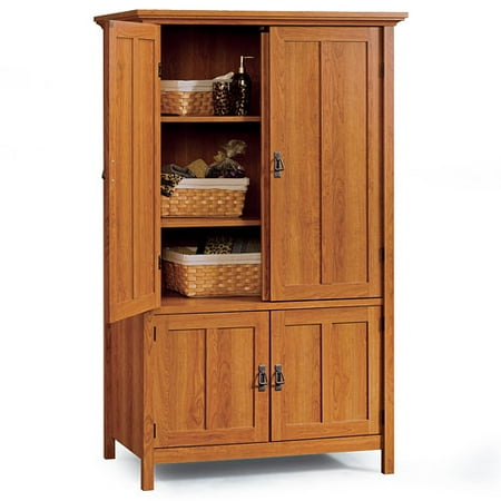 Sauder Haylea Entertainment Armoire, Harvest Cherry