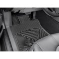 thumbnail image 1 of Weathertech Floor Mat W463 All-Weather; Direct-Fit; Deeply Sculpted Channels; Black; Thermoplastic Elastomer TPE; 2 Piece, 1 of 2