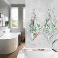 thumbnail image 7 of Dreamtimes 2 Piece Hummingbird Flower Hand Towels for Bath Decorative, Pure Cotton Guest Towels Fingertip Towels for Bathroom Spa Gym,16 x 28 inch, 7 of 7