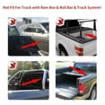 thumbnail image 5 of North Mountain 5.7ft Soft Roll Up Truck Tonneau Cover, Fits for 2019 - 2023 Ram 1500 Classic 5.7ft (67.4")Fleetside/Styleside Truck Bed, not for Flareside/Stepside Bed., 5 of 7