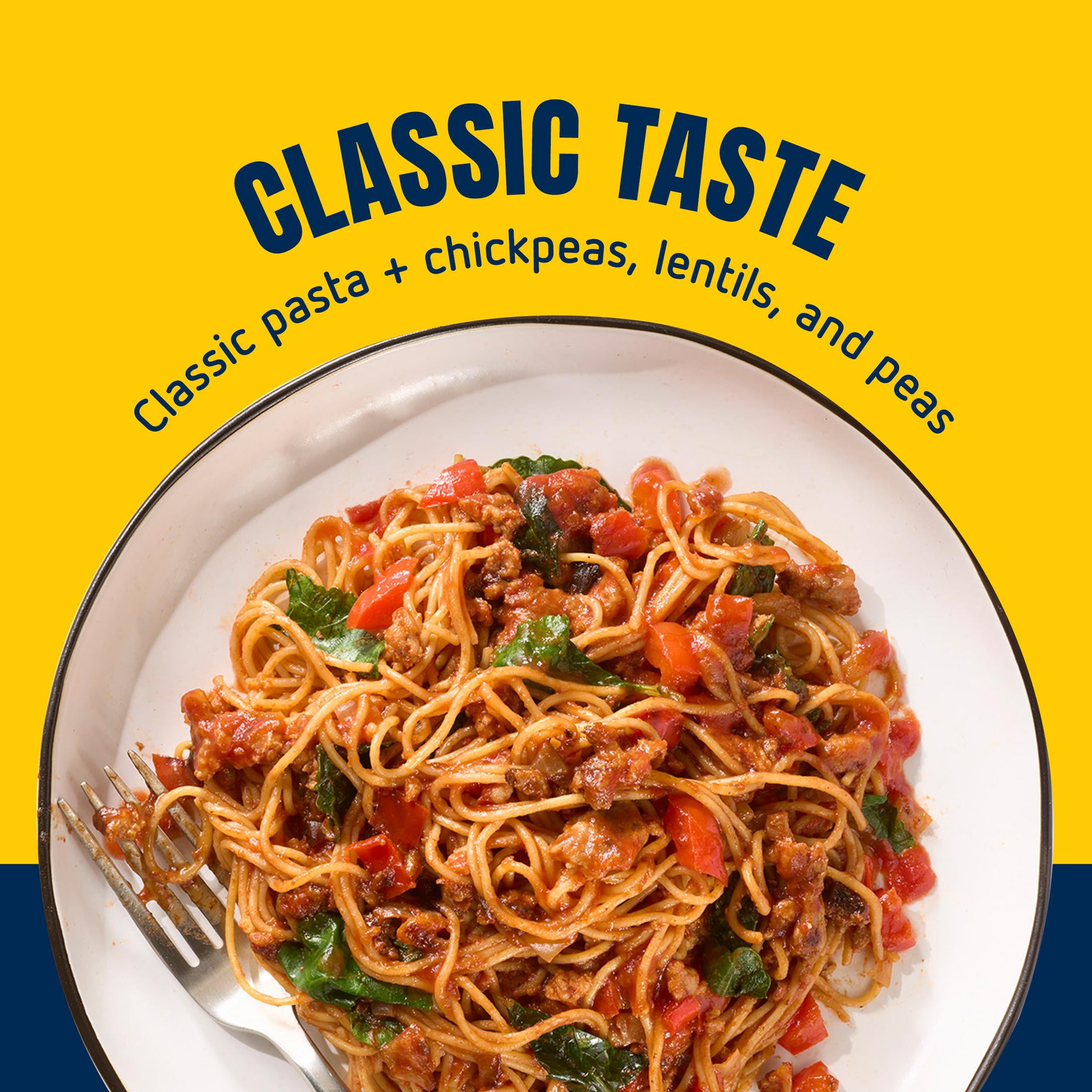 (6 pack) Barilla Protein+ Angel Hair Pasta, Plant Based Pasta, 14.5oz