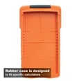 thumbnail image 3 of Calculated Industries 5032-4 Armadillo Gear Estuche protector rígido para calculadora en color naranja, 3 of 5