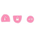 thumbnail image 4 of xinxixnxx 3pcs/set Durable Key Buttons For Convenient Remote Control Repair On Commodore Pink 5Set, 4 of 6