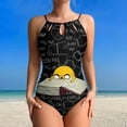 thumbnail image 2 of Adventure Time Women's One-piece Swimsuit Bathing Suits High Neck Tummy Control Swimwear Swim Suit M, 2 of 7