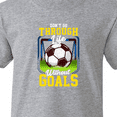 thumbnail image 4 of Inktastic Soccer Funny Goals Youth T-Shirt, 4 of 5