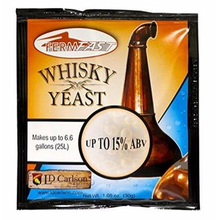 FermFast Whisky Yeast With Enzyme 30 g Package (Best Yeast For Corn Whiskey)