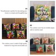 thumbnail image 2 of LED Light Up Christmas Holiday Pillow Cover Throw Pillow Cover Xmas Pillow Case with LED Lights Rustic Sofa Back Throw Cushion Cover for Winter Holiday, 2 of 8