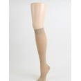 thumbnail image 1 of Simply Sheer 20-30 mmHg Compression Stockings, Knee Highs, 1 Pair - Natural, X Large, 1 of 2