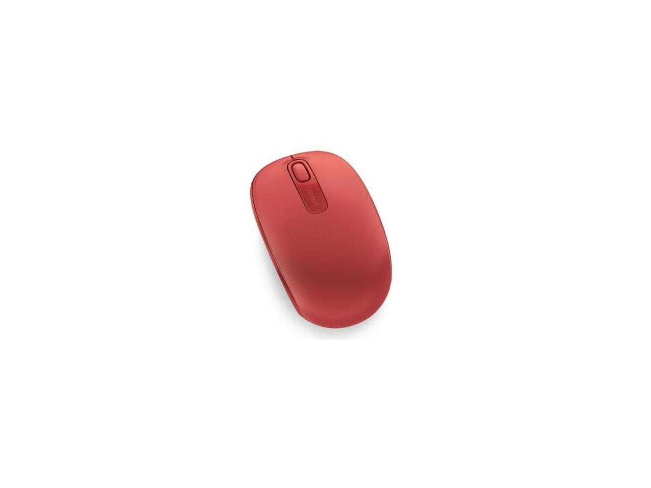 Microsoft Wireless Mobile Mouse 1850 - Flame Red (U7Z-00031) - image 4 of 20
