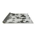 thumbnail image 2 of Ahgly Company Indoor Square Abstract Gray Modern Area Rugs, 7' Square, 2 of 4