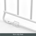 thumbnail image 6 of mDesign X-Large Steel Storage Tray Organizer Rack for Kitchen Cabinet - White, 6 of 8