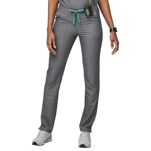 FIGS YOLA Skinny Scrub Pants for Women Graphite, Tall M