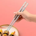thumbnail image 5 of Hesroicy Set of 5 Pairs of Reusable Plastic Chopsticks, BPA-Free, Dishwasher-Safe, Non-Slip Fiberglass Chopsticks, Chinese Japanese Chopstick Gift Set, 5 of 8