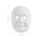 thumbnail image 3 of Máscara blanca DIY Pintura Máscara facial completa Máscara en blanco Máscara de papel DIY Máscara de disfraz, 3 of 7