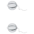 thumbnail image 1 of tamizeot Fine Mesh Stainless Steel Tea Infuser Reusable Teapot Kettle Loose for Leaf Strainer Diffuser Small Filter Household 4.5cm 2Set, 1 of 6