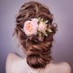 thumbnail image 3 of Pinzas para el pelo HINZIC con forma de flor de seda, 2 unidades, para mujer, con broche, 3 of 7
