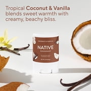 Native Deodorant Mini, Coconut & Vanilla, 0.5oz
