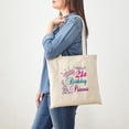 thumbnail image 5 of CafePress - 21St Birthday Princess Tote Bag - Unisex Canvas Tote Bag, Beige, 1-Piece, 5 of 8
