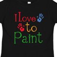thumbnail image 4 of Inktastic Painting Art I Love to Paint Boys or Girls Toddler T-Shirt, 4 of 5