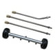 thumbnail image 3 of Adjunta de lavadora a presión para la limpieza de los tren de rodaje con 3 varitas de extensión para áreas de automóviles y piscinas Negro, 3 of 9