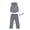 3PCS Gray, variant on Youth Kids 3-Piece Formal Suits Outfit for Boys Gentleman Dress Spring Fall Outfit for Toddler Baby Vest Pants Bowtie Suits 1-14 Years Old