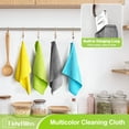 thumbnail image 5 of TidyBliss Microfiber Cleaning Cloth 12 Pack (Green/Blue/Yellow/Grey), 5 of 9