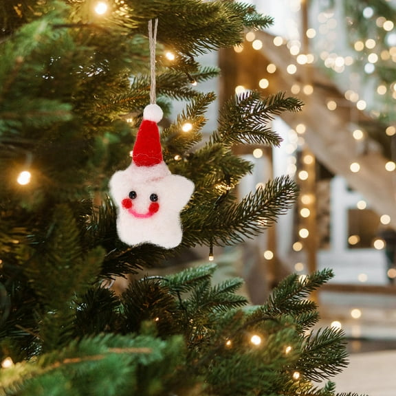 GAXIRE 4Pcs Mini Tree Topper Star Decorations For Christmas Tree