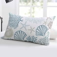 thumbnail image 5 of Summer Beach Coral Shell Starfish King Size Pillow Cover, Pillowcase Protectors with Zipper, Breathable Decorative Throw Pillow Case Cover, Pillow Shams for Couch Sofa 20x36Inch, 5 of 7