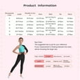 thumbnail image 7 of iiniim Kids Girls Gymnastics Leotard One Shoulder Figure Skating Jumpsuit Romper Footless Unitard Blue Green 6, 7 of 7