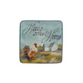 thumbnail image 3 of Certified International  Rooster Meadow 6" Canape/Luncheon Plates, Set of 4 - 6" x 6" x 0.75", 3 of 5