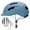 Matte Blue, variant on SLANIGIRO Adult Bike Helmet with Light - Commuter Bicycle Road Cycling Helmet with Replacement Pads for Men Women M (55-58cm)