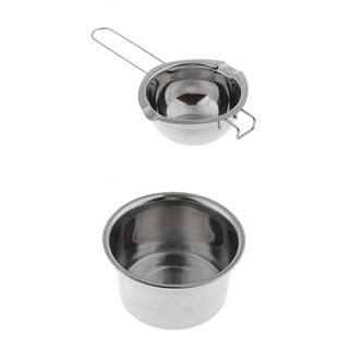 2 Pack Double Boiler Pot Set Stainless Steel Melting Pot for