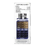 Splat Double Lift Permanent Blue Color for Dark Hair, Rhythm and Blues Unisex Hair Dye, 1 Application