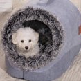 thumbnail image 4 of Cat Caves for Indoor Cats Plush Warm Kennel Cat Cave A, 4 of 5