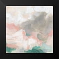 thumbnail image 2 of Vess, June Erica 20x20 Black Modern Framed Museum Art Print Titled - Sunset Clouds I, 2 of 5