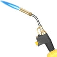 thumbnail image 1 of DOMINOX Propane Torch Head for MAP, MAPP and Propane Tank, High Intensity Trigger Start Torch, for Soldering, Ignition, Cooking, Lighting (Not Included Gas Tank), 1 of 7