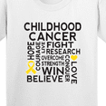 thumbnail image 4 of Inktastic Childhood Cancer Awareness Youth T-Shirt, 4 of 5