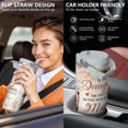 thumbnail image 6 of 1pc Expectant mother 30oz Tumbler with Straw & Handle - Insulated Stainless Steel Cup | Holiday Gift for Man Women (Christmas, Valentine's, Birthday), 6 of 7