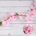 thumbnail image 2 of Enredaderas De Flores De Cerezo Artificiales, 2,35 M 90 Cabezas De Flores Pequeñas Seda Flor De Cerezo Falsa Enredadera De Hiedra Flores Colgantes Guirnalda De Sakura Falsa Para Arco De Boda Decoració Muyoka Hogar, 2 of 7