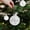 White, variant on 28pcs Christmas Tree Decorations,Plastic Electroplated Shatterproof Assorted Colors Balls for Thanksgiving Wedding Party Holiday Home Birthday Decor,White
