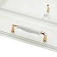thumbnail image 5 of TOP-MAX 2PCS Cream Zinc Alloy Cabinet Handle Ceramic Cabinet Pulls Minimalist Style (Screws Included), 5 of 8