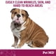 thumbnail image 2 of Toallitas antiarrugas Pet MD para perros y gatos, 50 unidades, 2 of 6