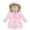 ZA1 Pink, variant on AOMPMSDX Girls Coat jacket Baby Kids Girls Winter Thick Warm Hooded Windproof Coat Outwear Jacket Clothes 6 Years-7 Years